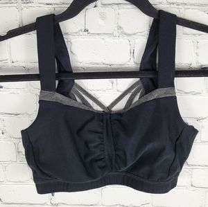 MPG | strappy wireless ruched athletic sports bra